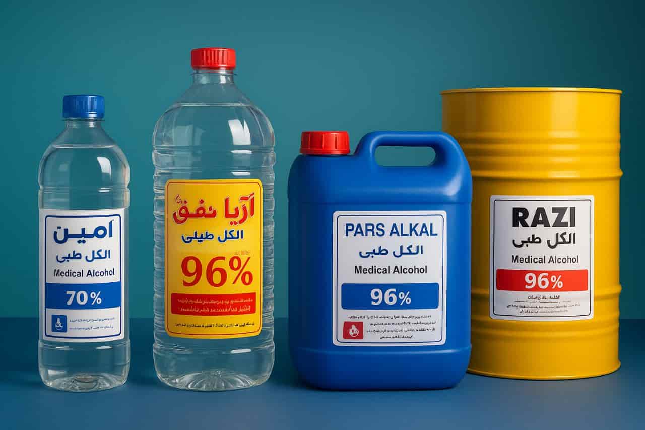 خرید و قیمت الکل اتانول 96 درصد + فروش صادراتی